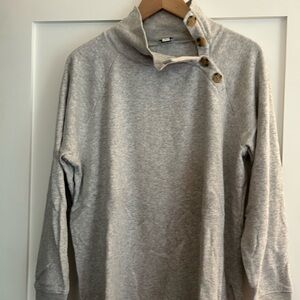 J Crew Mock sweatshirt